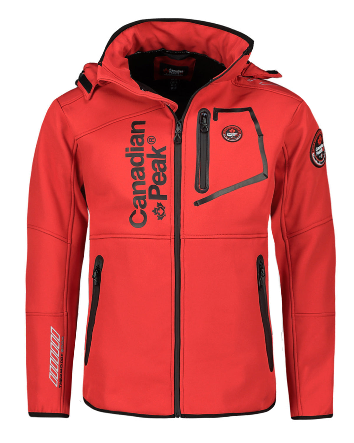 Canadian Peak Royteak softshell-takki - Punainen/Musta