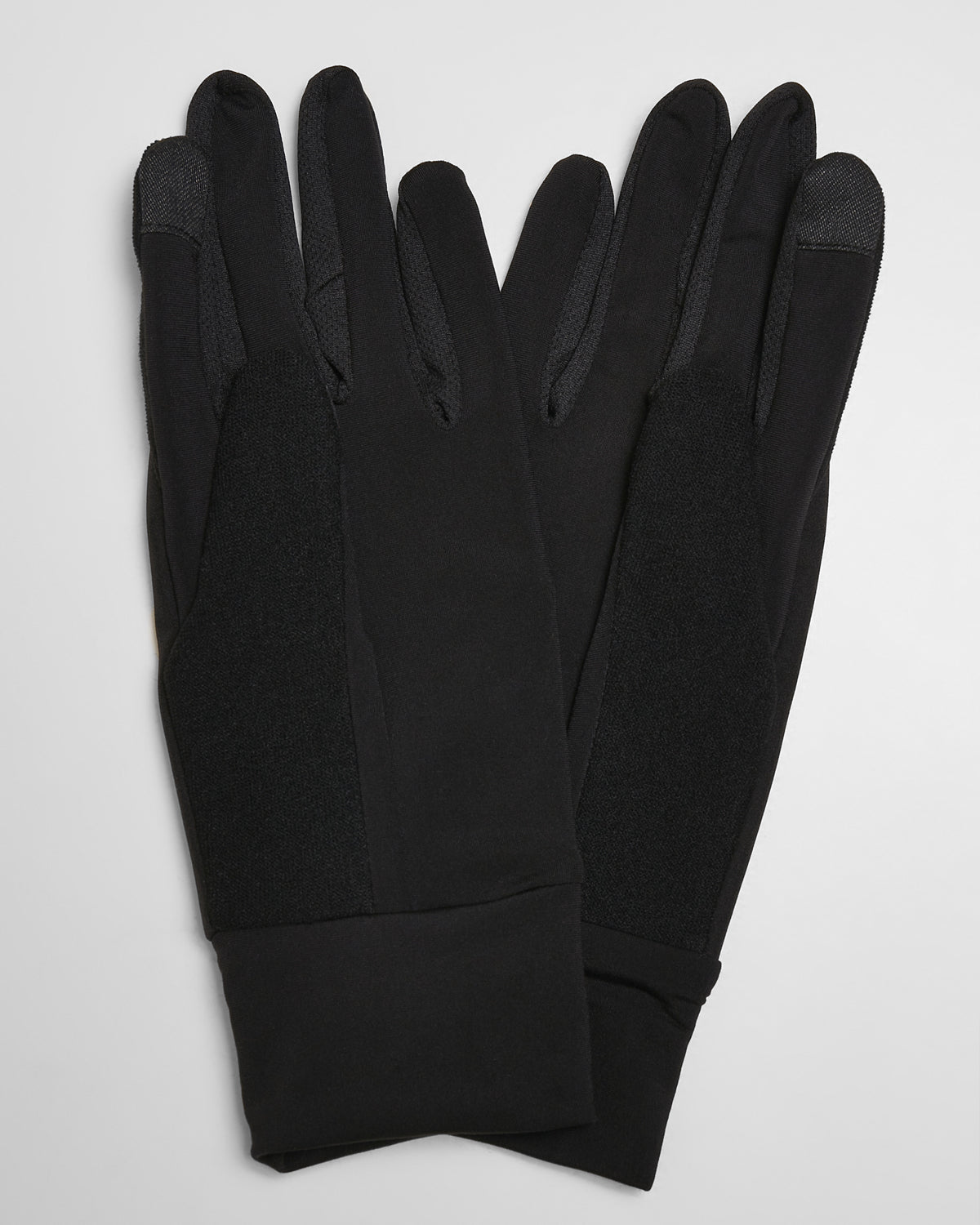 Urban Classics Logo cuff performance hanskat - Musta