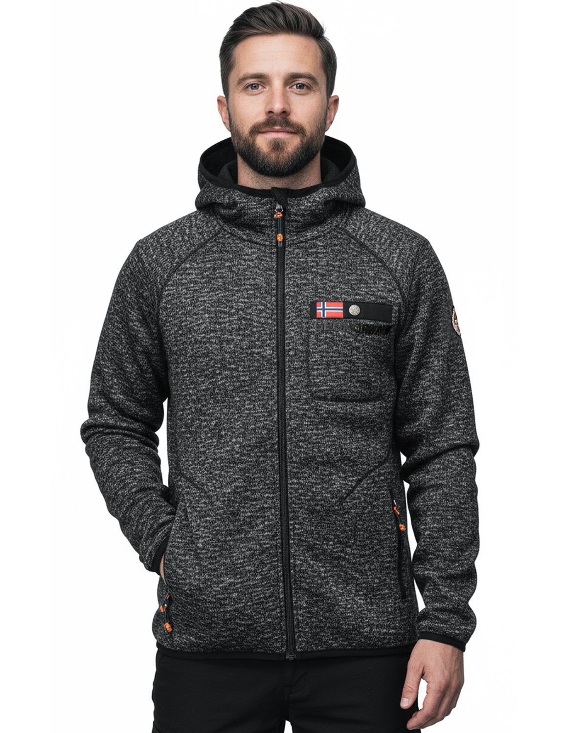 Geographical Norway Tiparni fleecehuppari - Musta