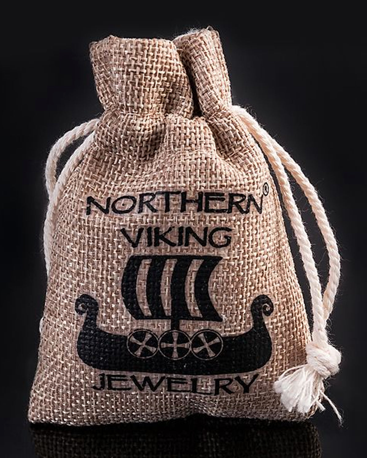 Northern Viking Jewelry Tree Of Life korvakorut - Teräs/Puu