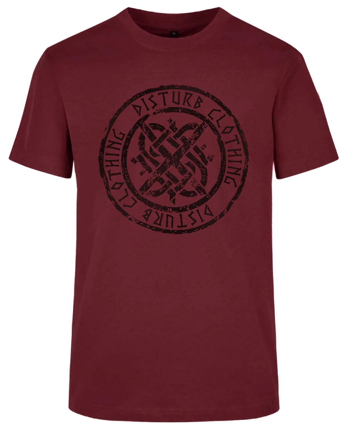 Disturb Clothing Disturb Viking t-paita Blue #Väri_Burgundy