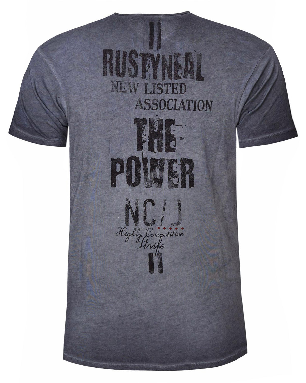Rusty Neal Association t-paita - Tummanharmaa