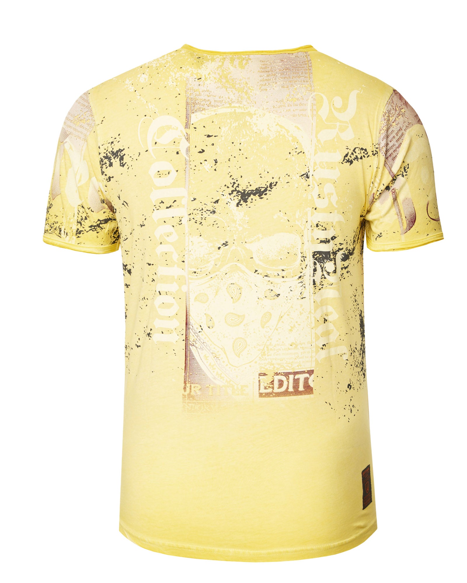 Rusty Neal System t-paita - Keltainen