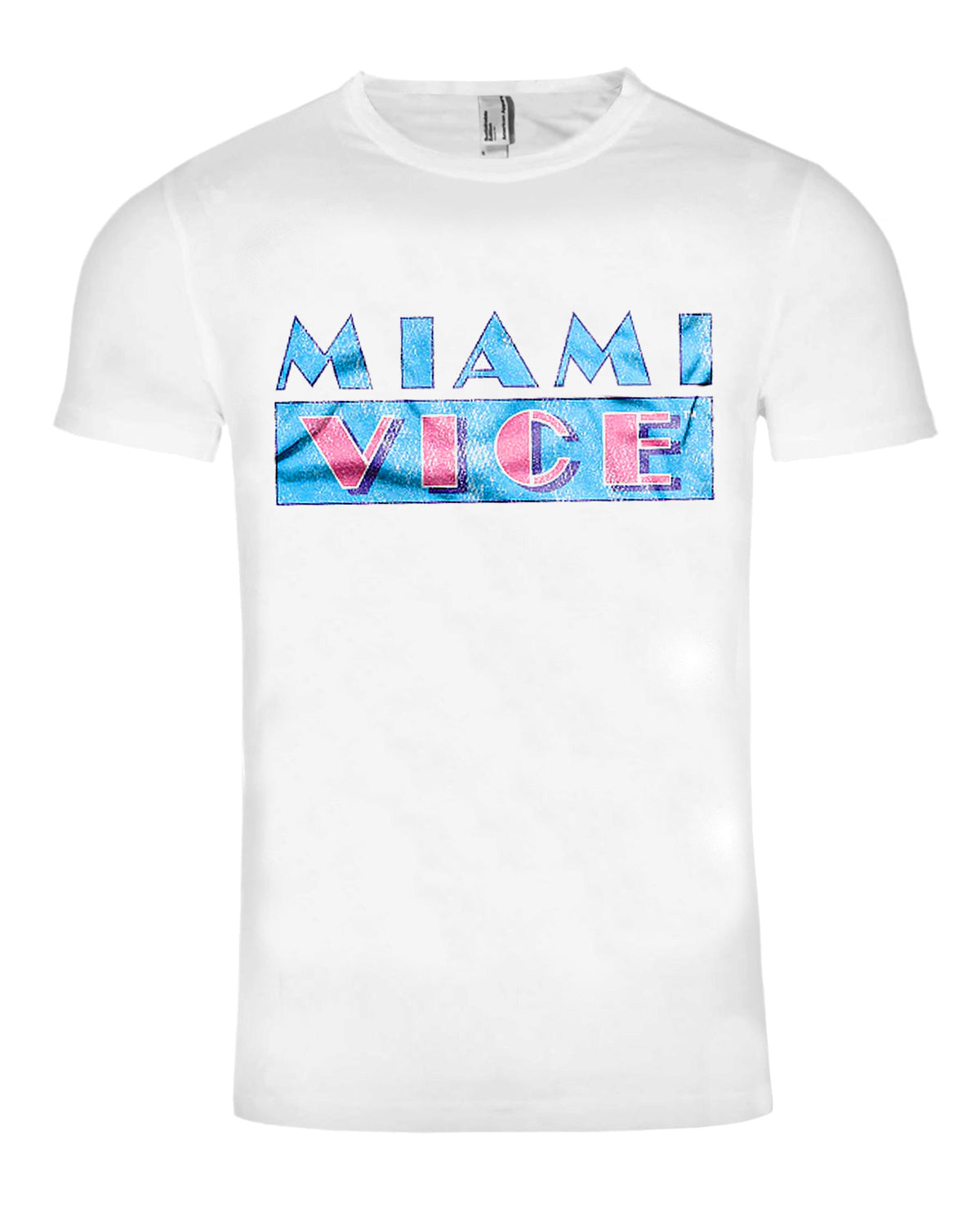 Print Shirt Miami Vice t-paita - Valkoinen