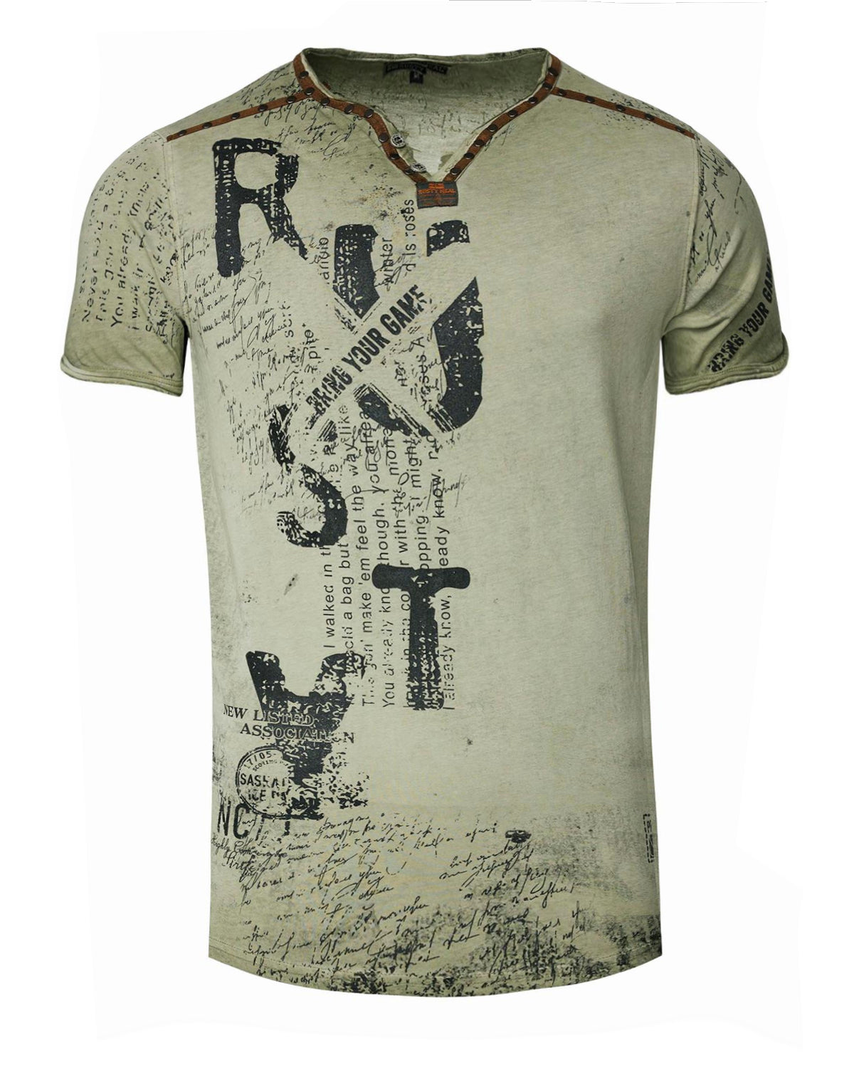 Rusty Neal Game t-paita - Vihreä