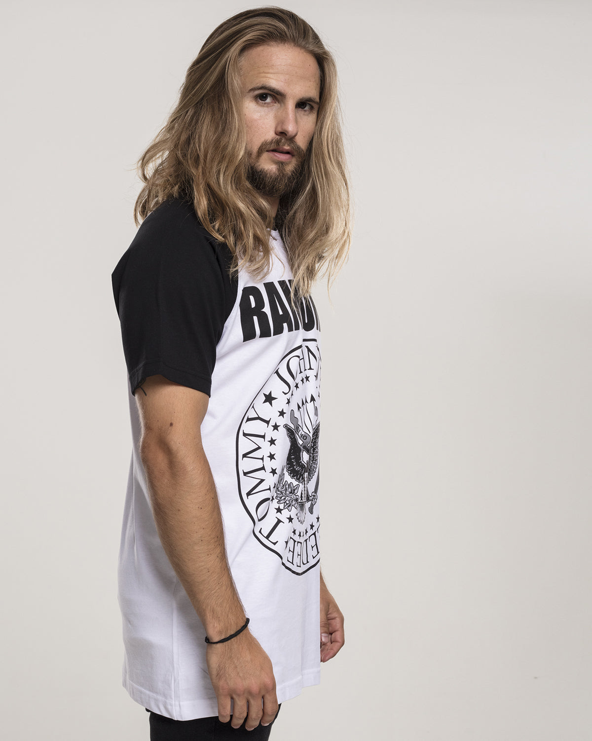 Urban Classics Ramones t-paita - Valkoinen/Musta