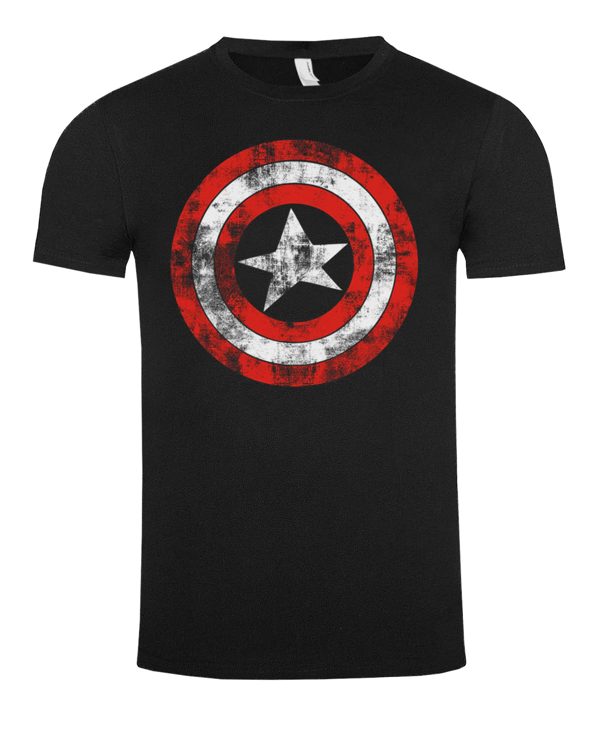 Marvel Captain America t-paita - Musta
