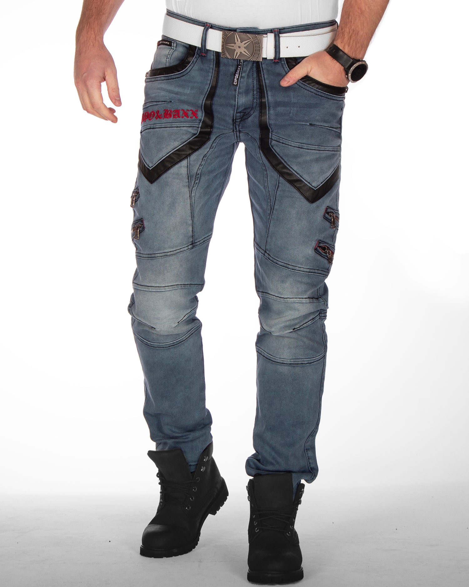 Light Blue Jeans For Men - Casual & Trendy Denim - Foto 6