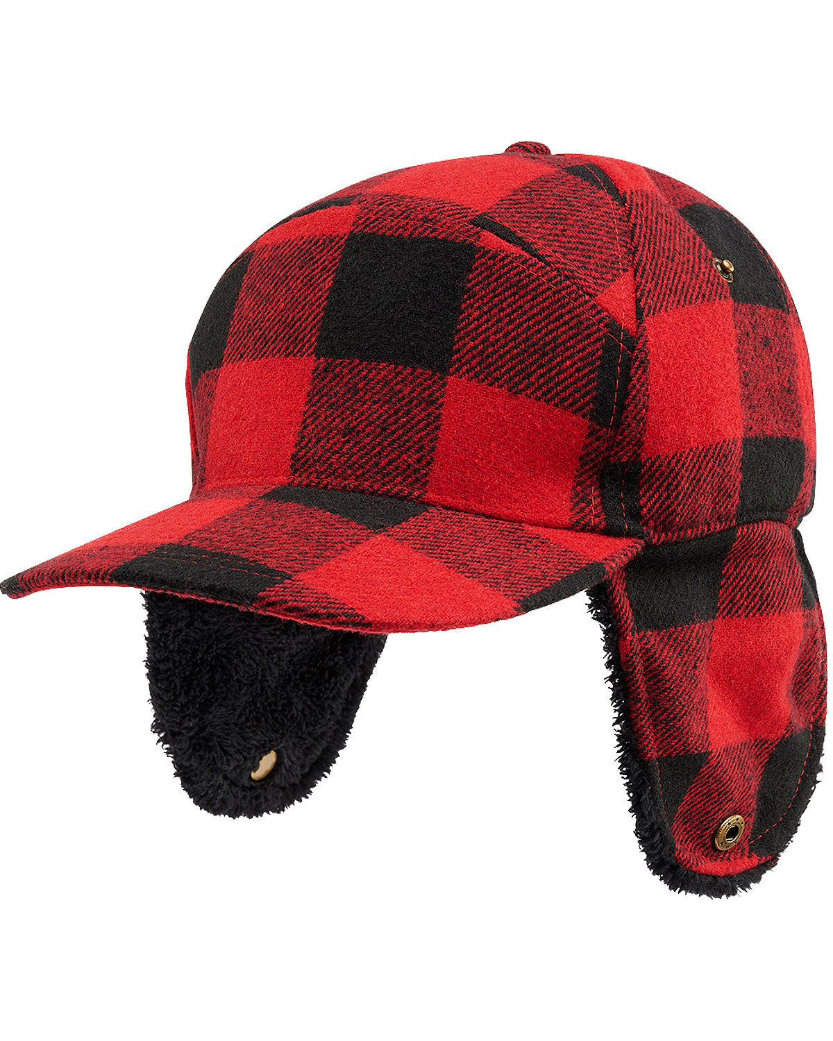 Brandit Lumberjack karvalakki - Musta/Punainen