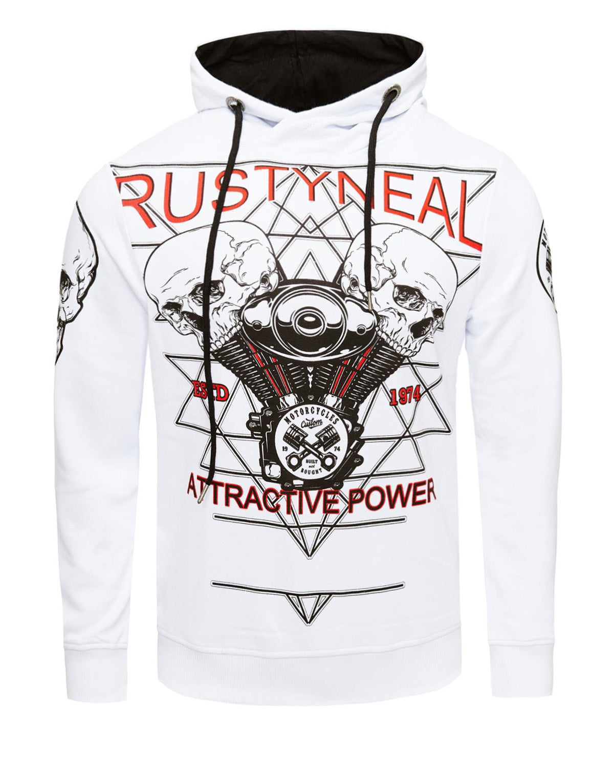 Rusty Neal Attractive huppari - Valkoinen