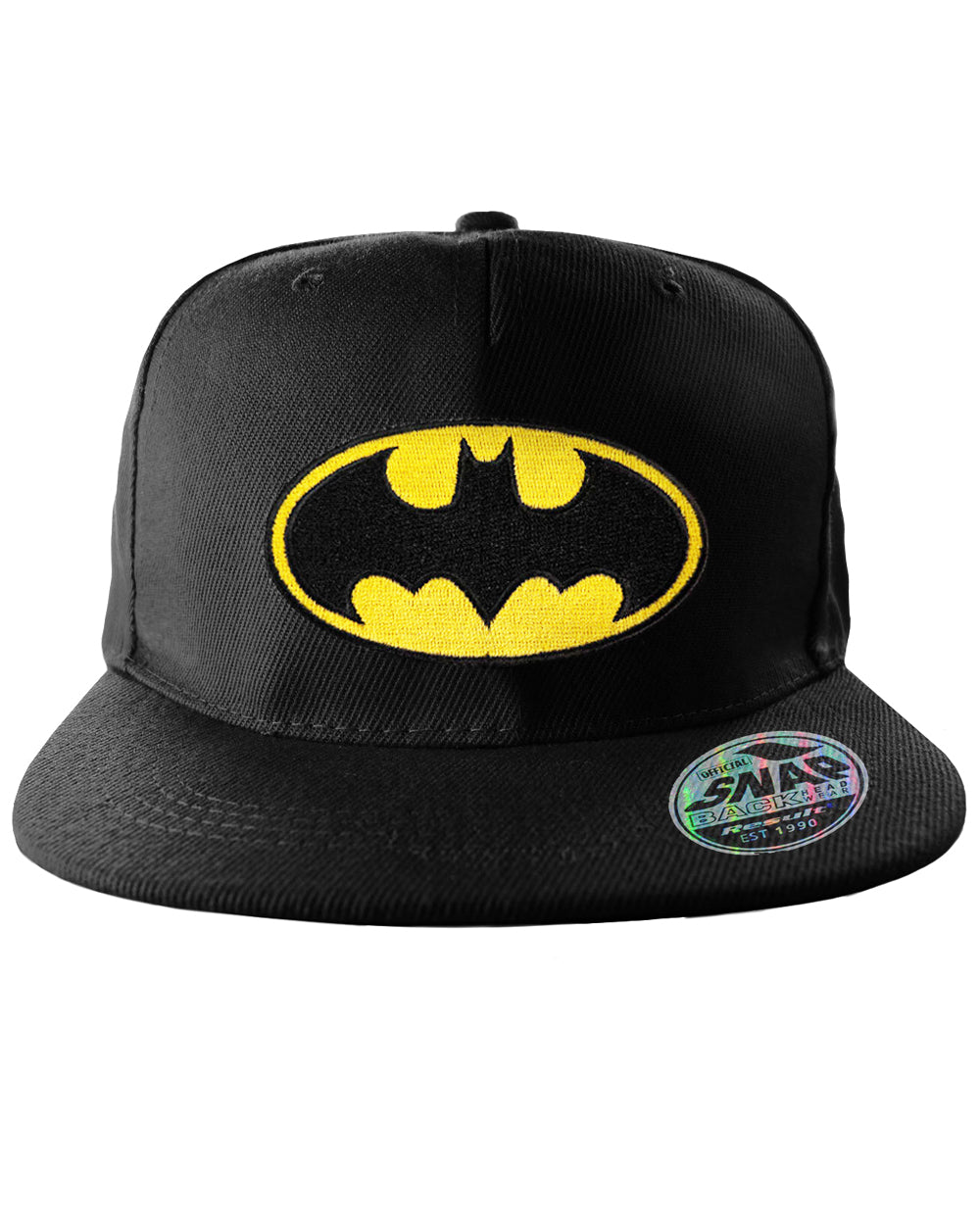 DC Comics Batman logo premium snapback - Musta Default Title