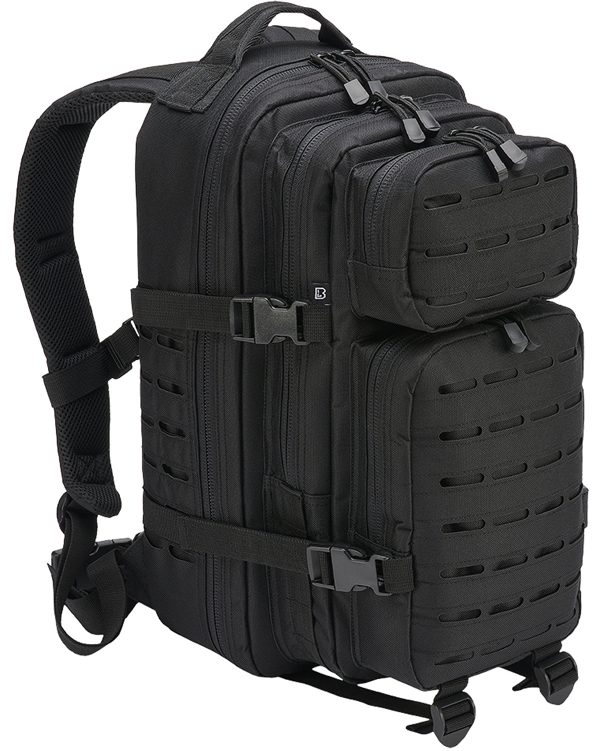 Brandit US Cooper Lasercut reppu Medium - Musta