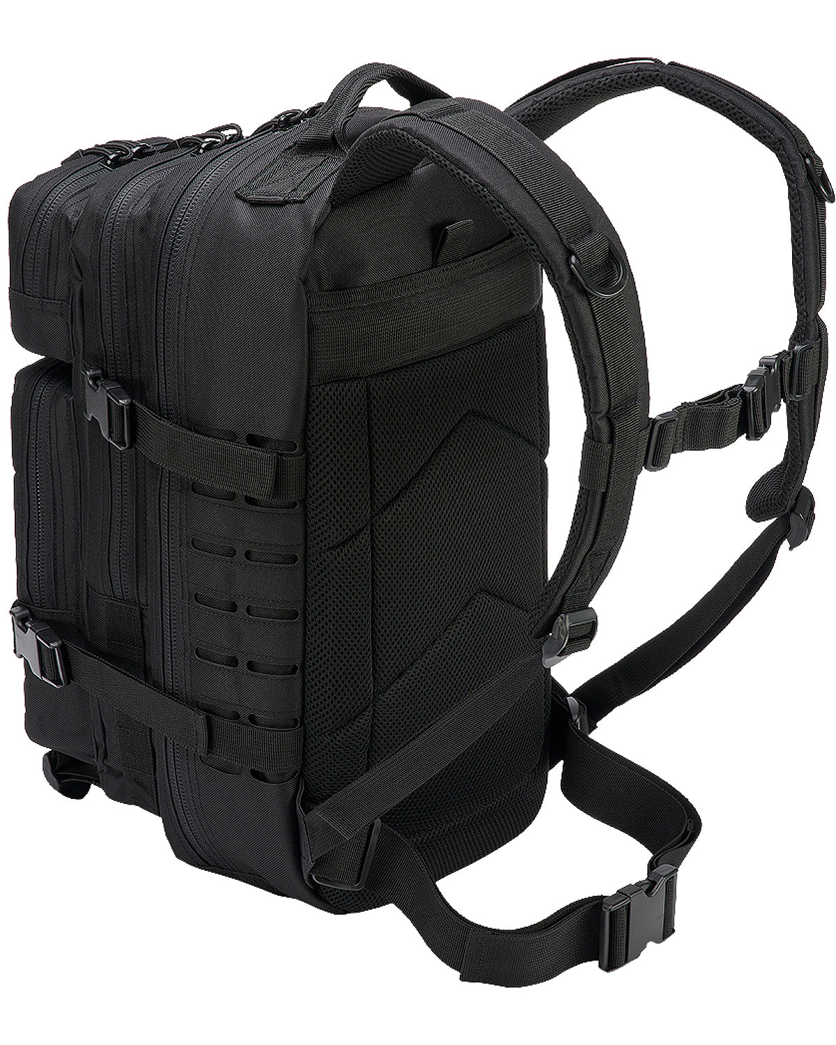 Brandit US Cooper Lasercut reppu Medium - Musta