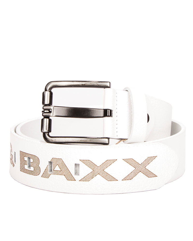 Cipo & Baxx CG110 Zev nahkavyö - Valkoinen