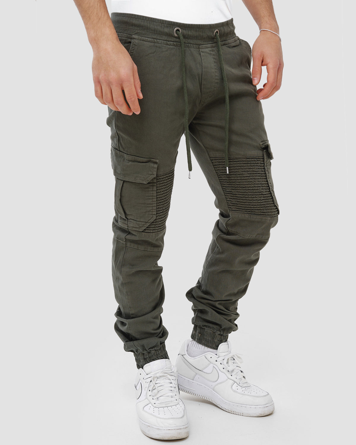 Dark grey cargo pants for men Samuel OneRedox