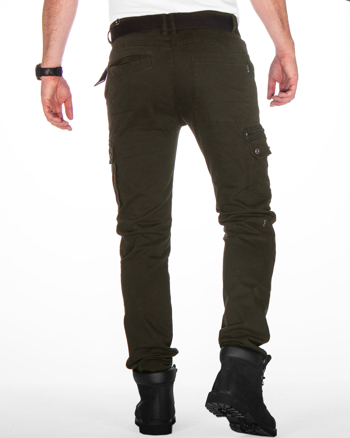 MZ72 Brand Eclair reisitaskuhousut - Khaki