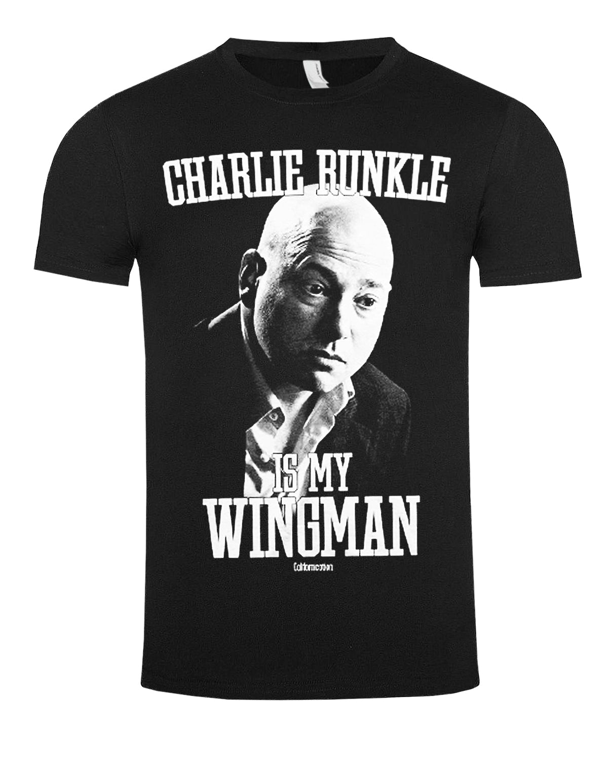 Print Shirt Charlie Runkle t-paita - Musta