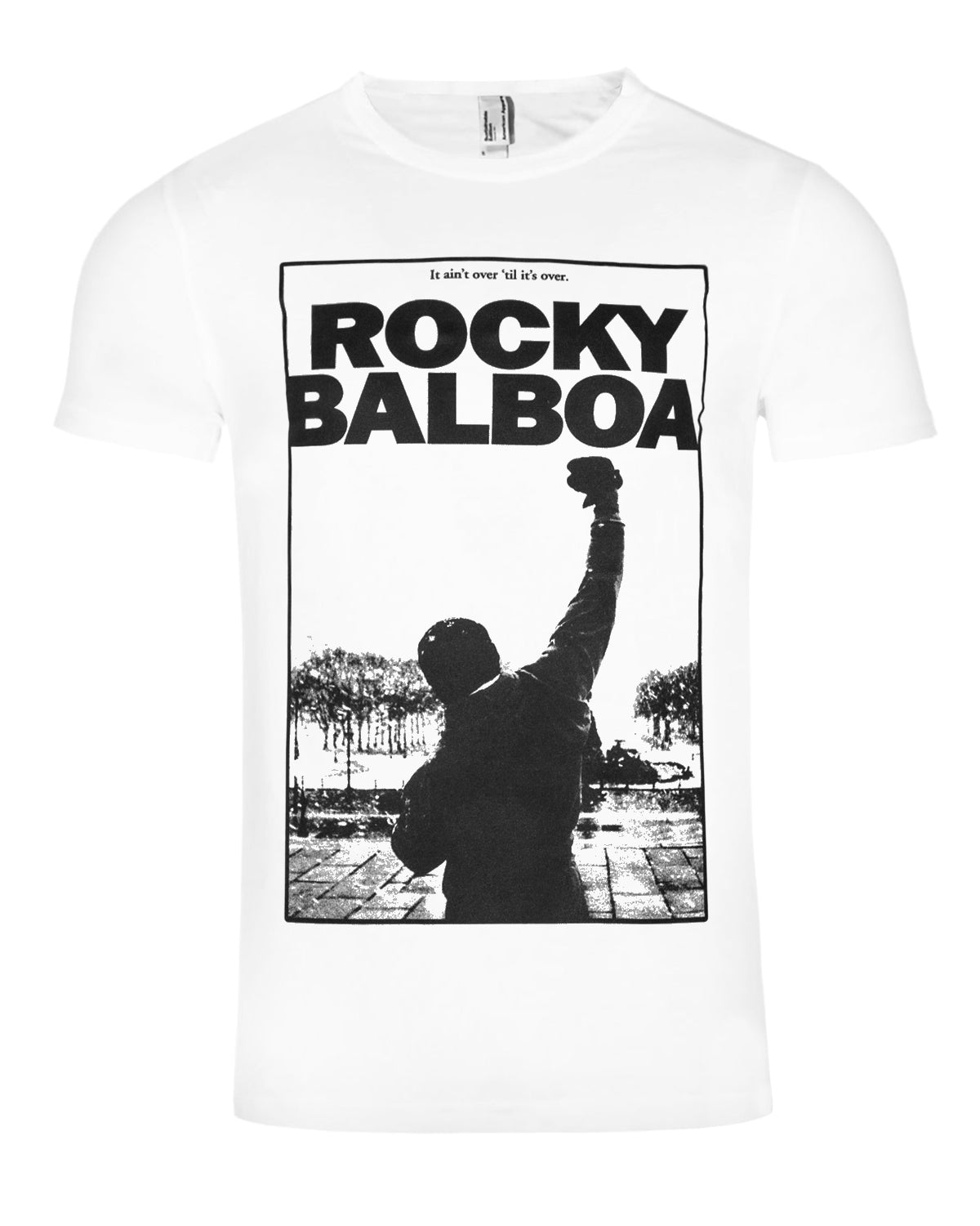 Print Shirt Rocky Balboa t-paita - Valkoinen