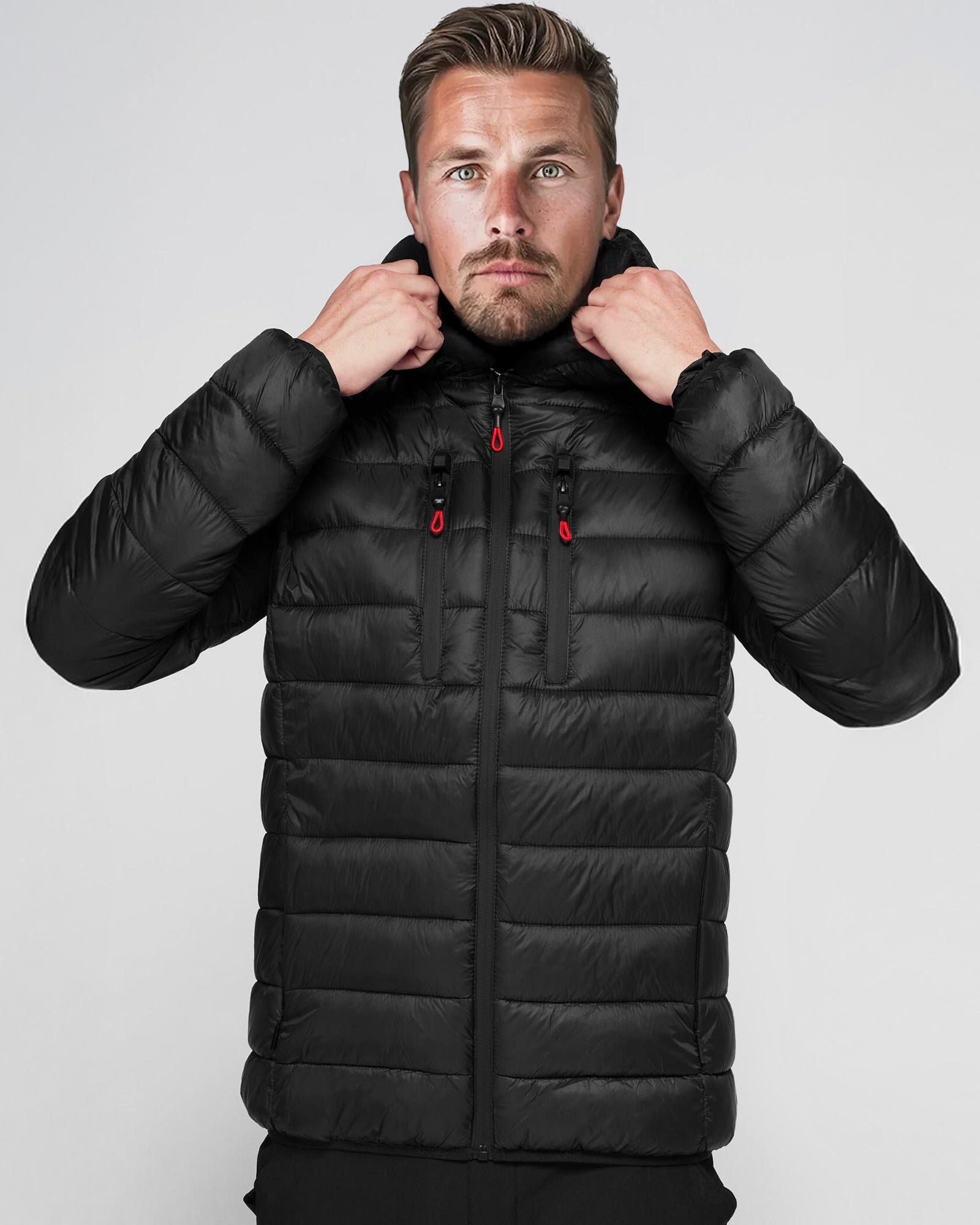 Geographical Norway Alaric kevyttoppatakki - Musta