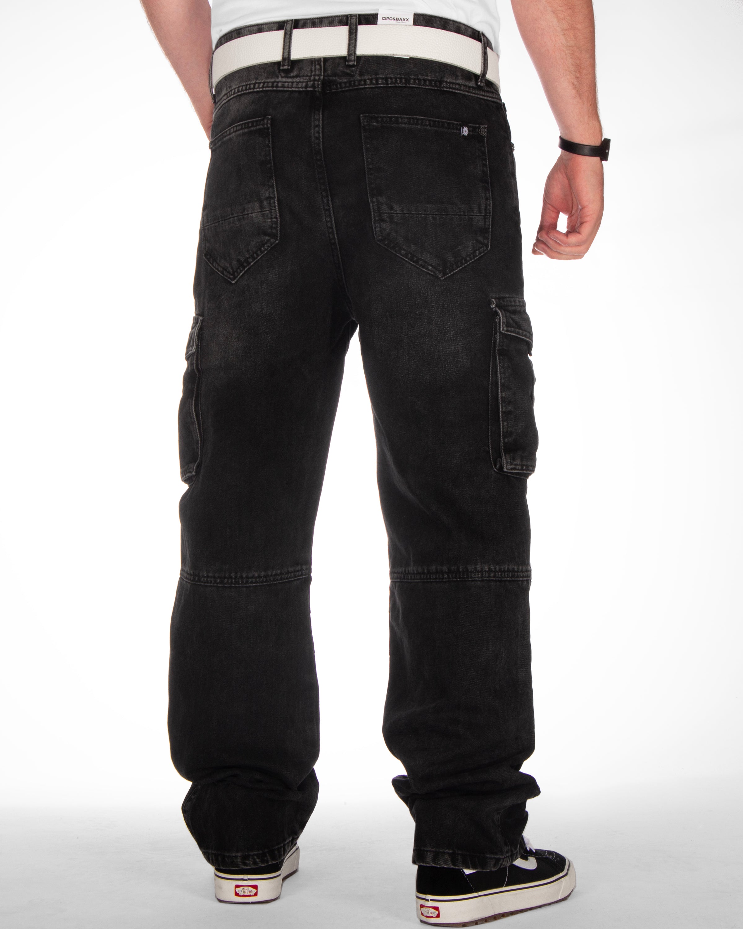 Cipo & Baxx CD897 Kierson farkut - Musta