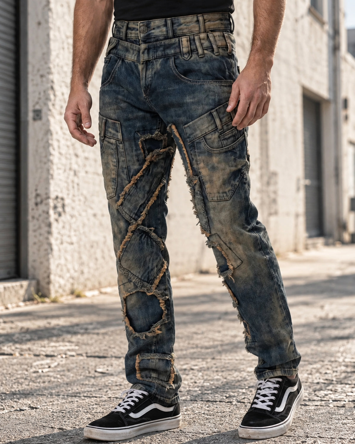 Cipo & Baxx CD912 Weston farkut - Sininen