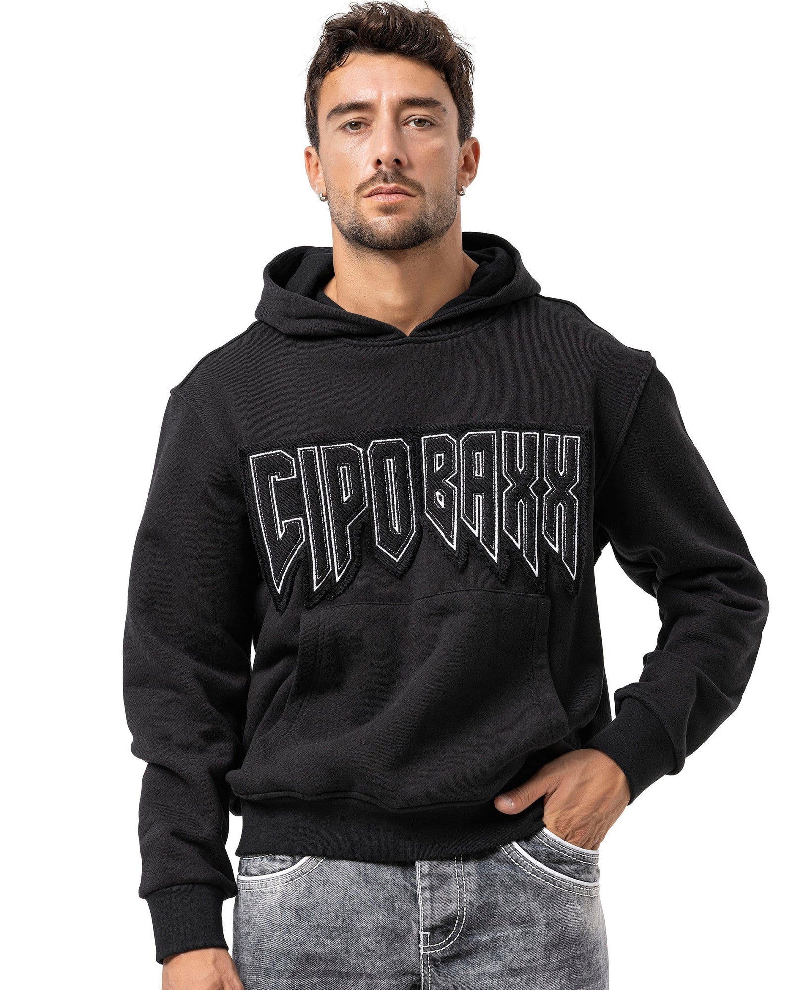 Cipo & Baxx CL601 Iggy huppari - Musta