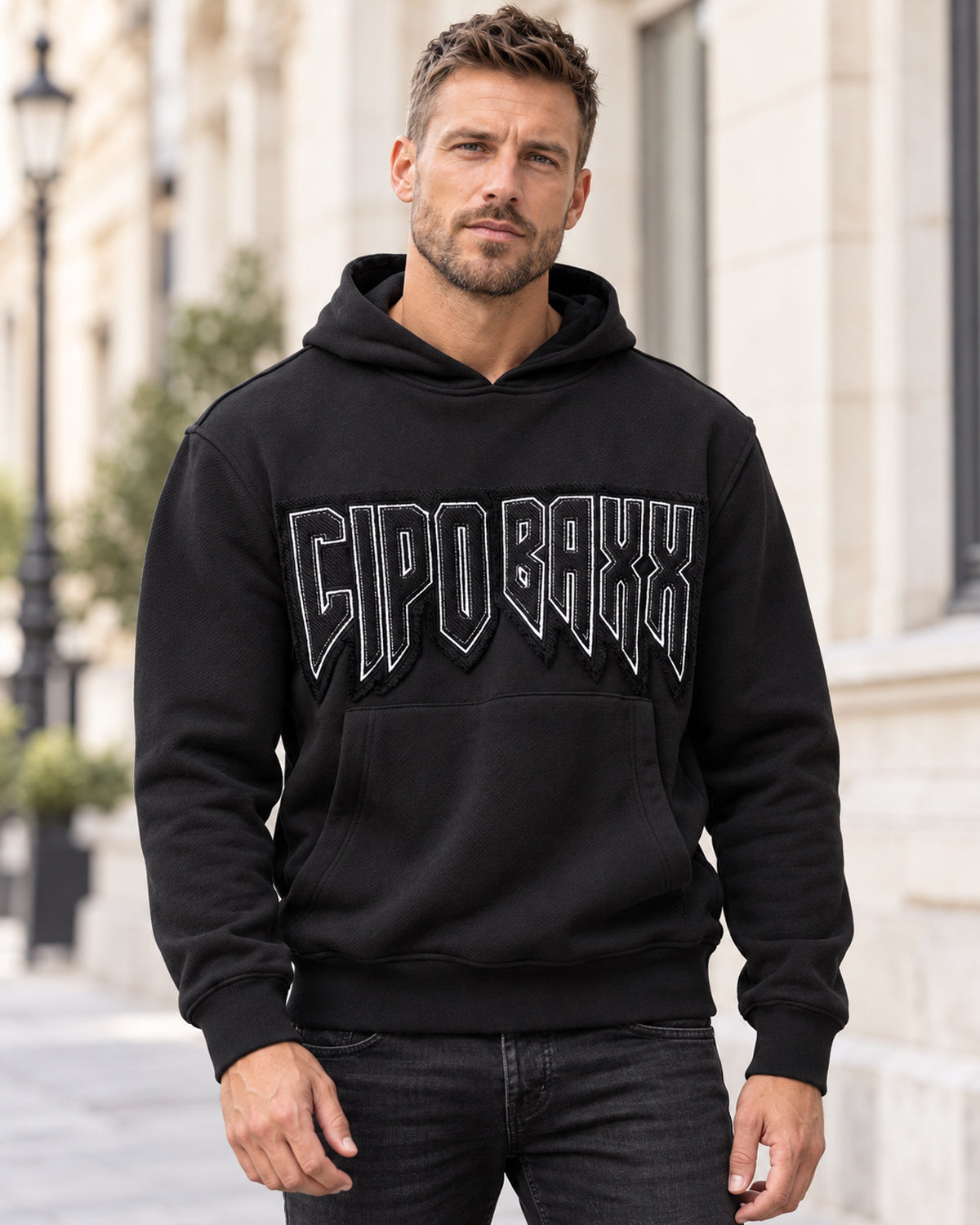Cipo & Baxx CL601 Iggy huppari - Musta