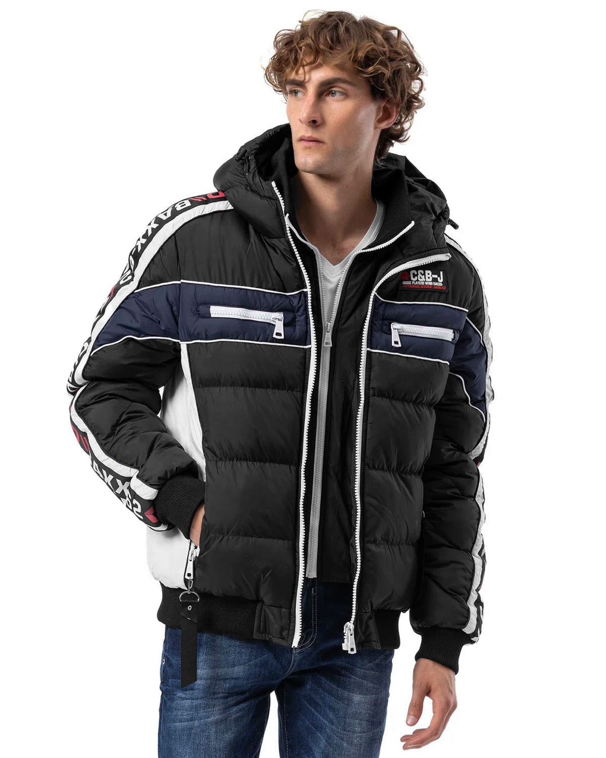 Cipo & Baxx CM226 Fred talvitakki - Musta