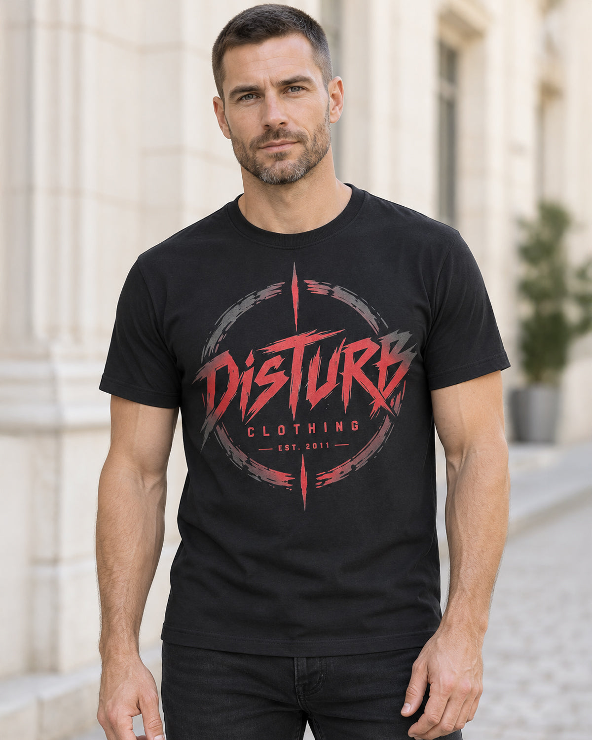 Disturb Circle t-shirt - Black