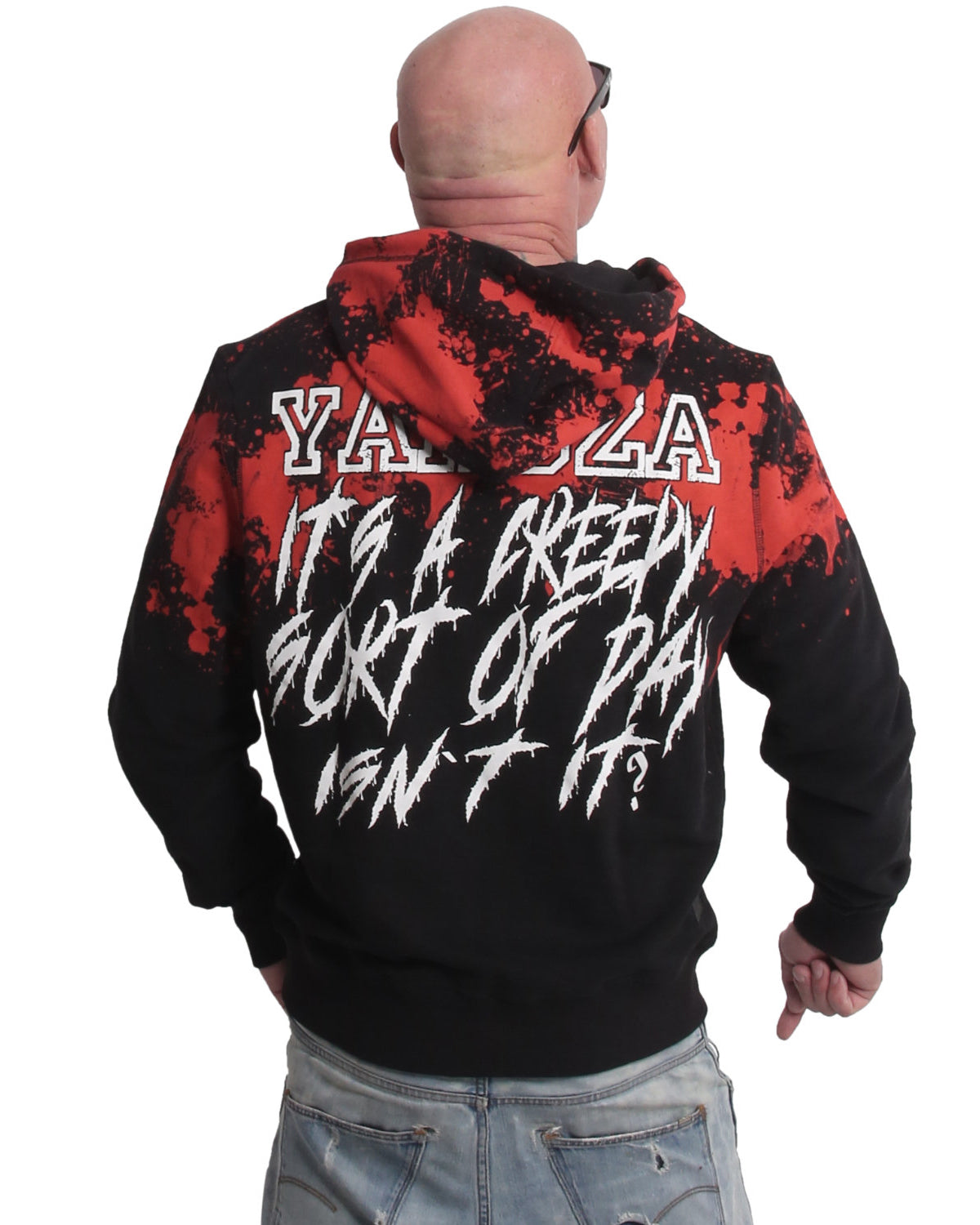 Yakuza Ink Creepy huppari - Musta