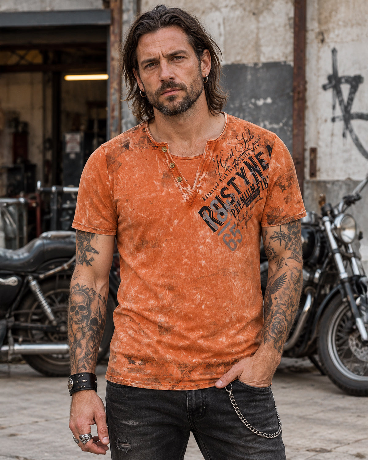 Hoist sails t-shirt - Orange