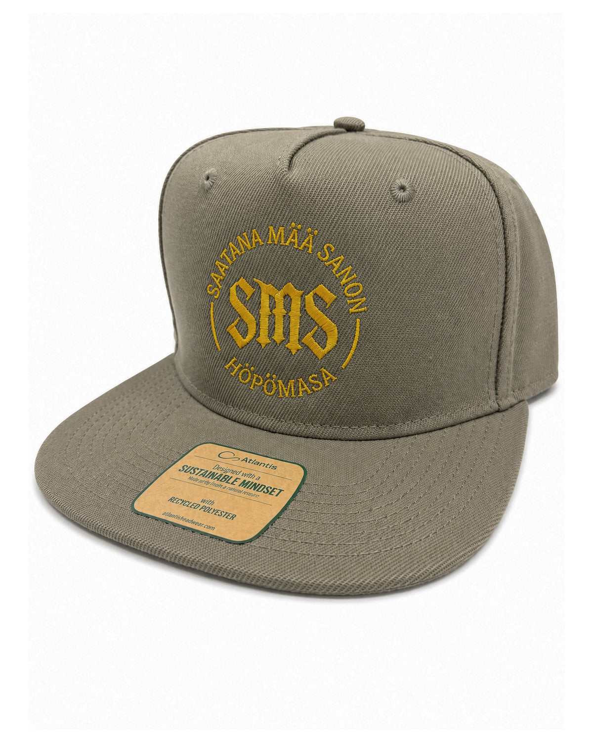 Höpömasa snapback - Vihreä
