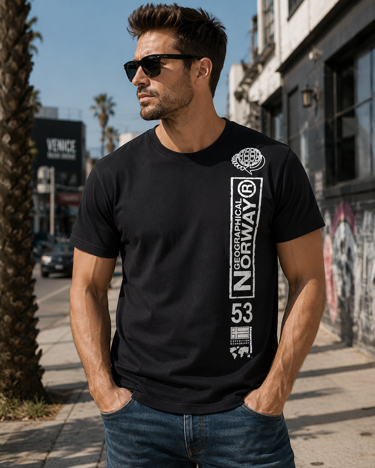 Jurbank t-shirt - Svart