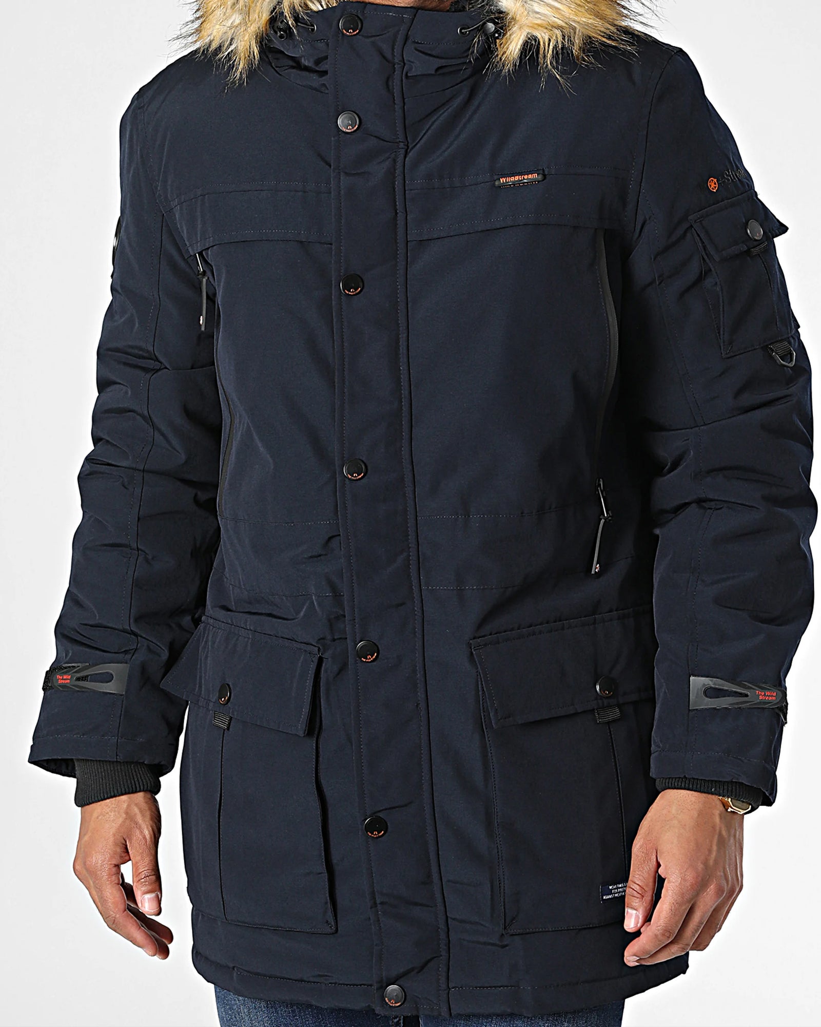 MZ72 Brand Leeland talvitakki - Tummansininen