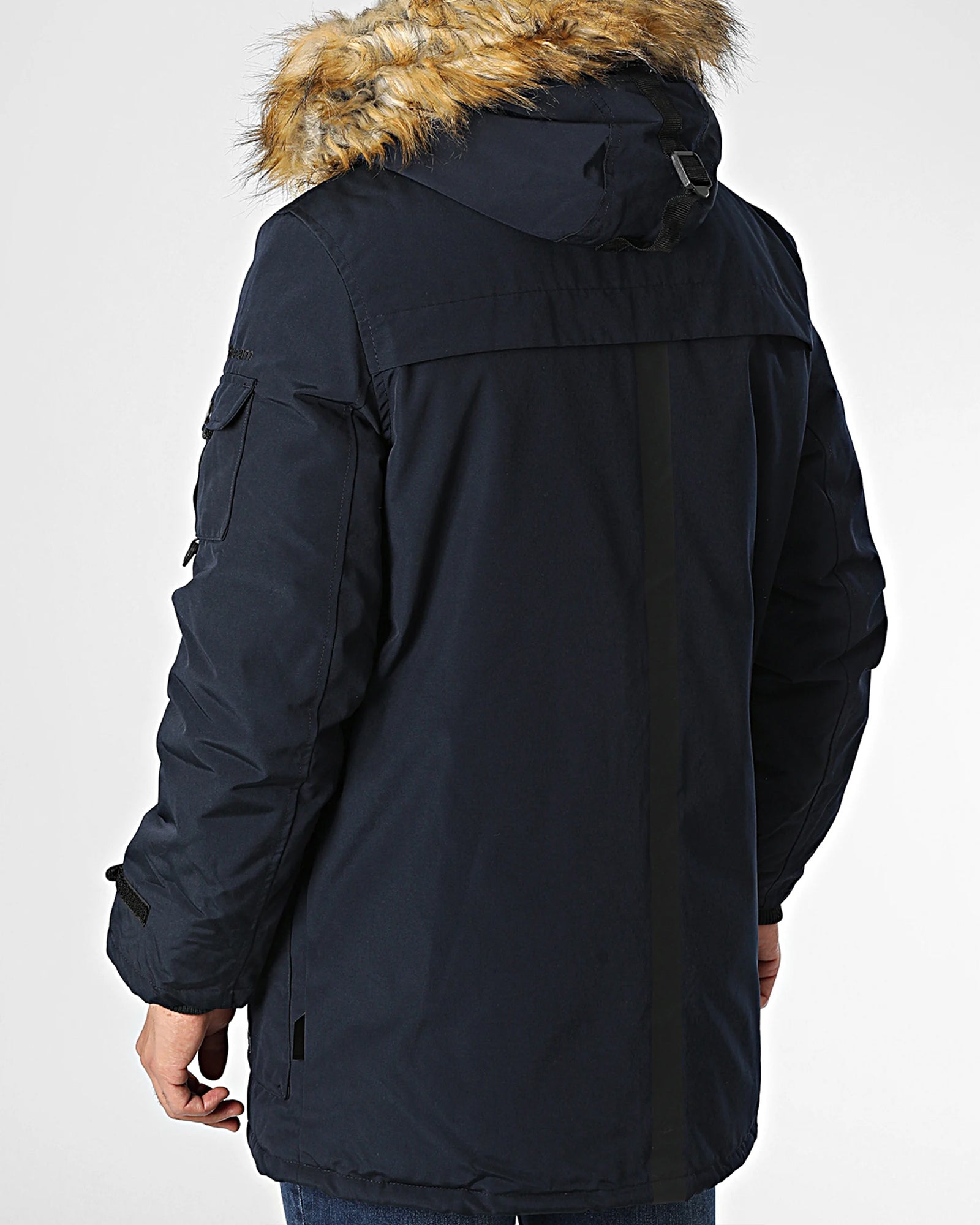 MZ72 Brand Leeland talvitakki - Tummansininen