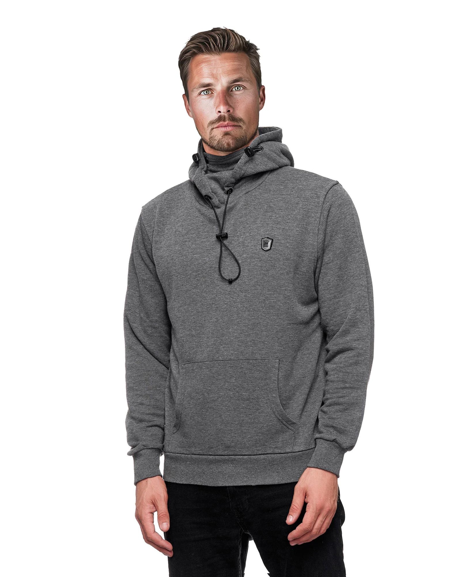 Rusty Neal Micah huppari - Tummanharmaa