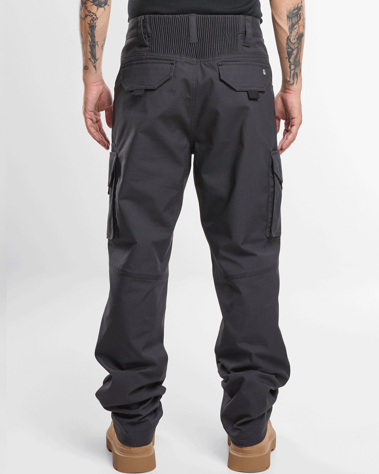 Brandit Tactical Ripstop reisitaskuhousut - Musta