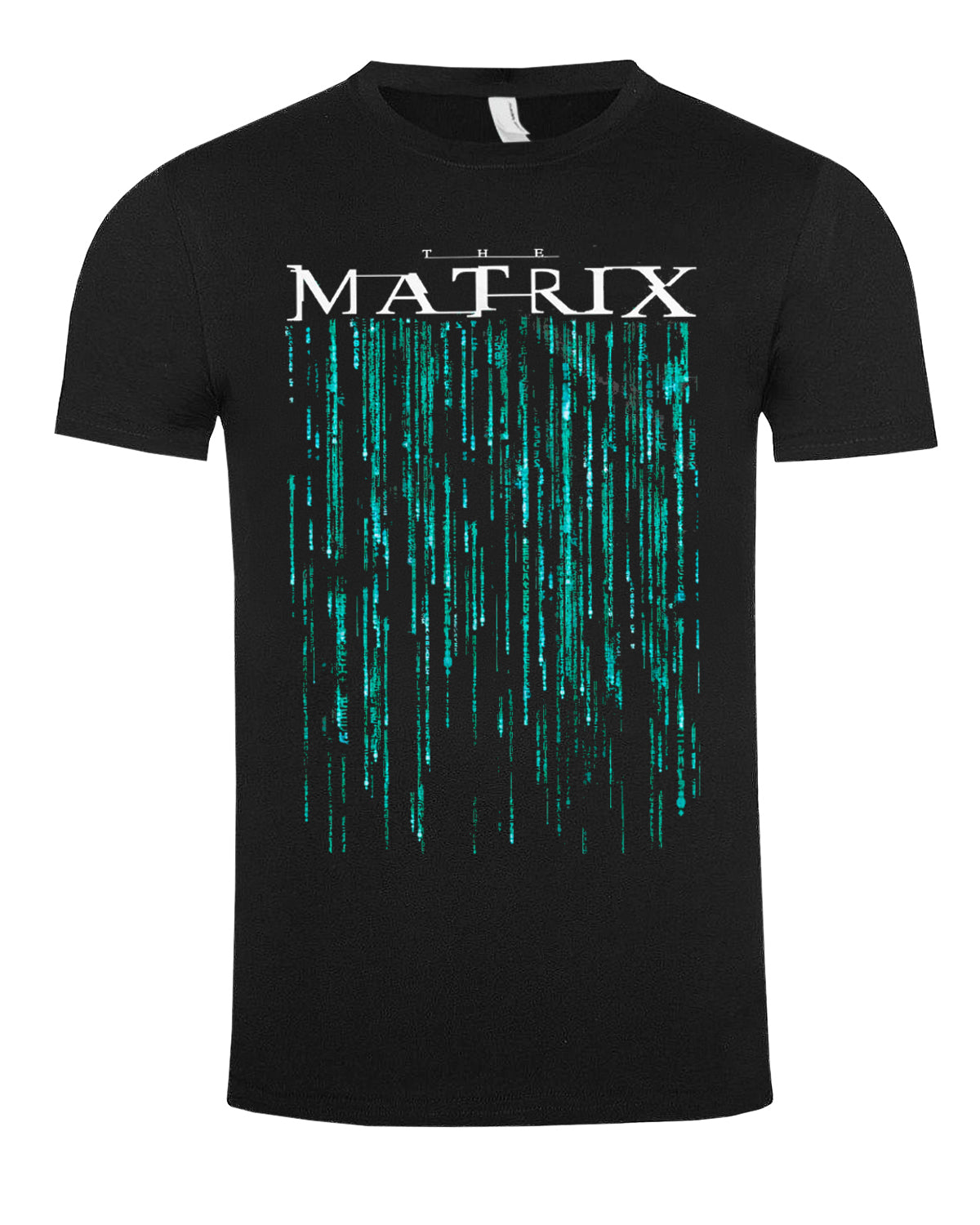 Print Shirt The Matrix logo t-paita - Musta