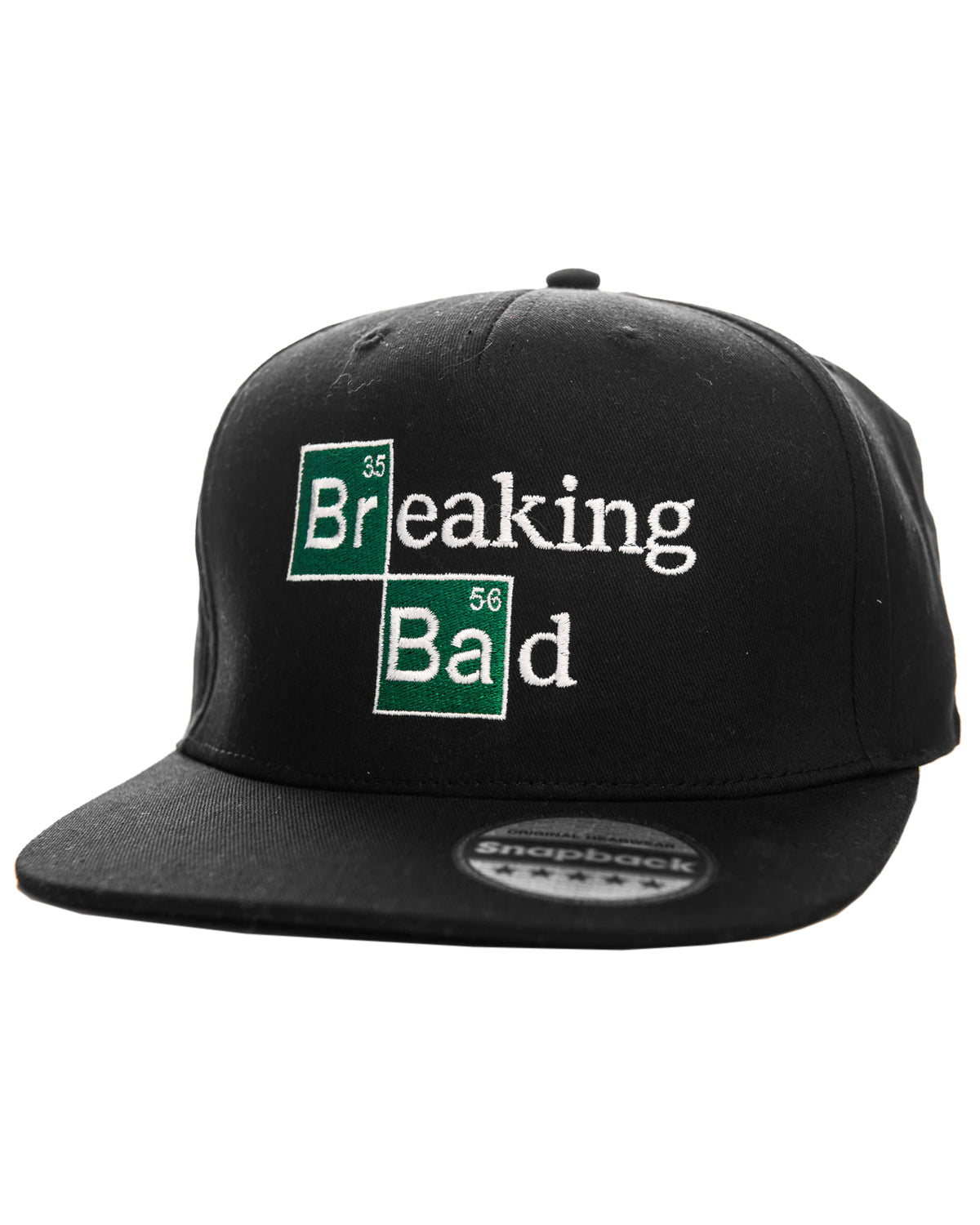 Print Shirt Breaking Bad logo snapback - Musta Default Title
