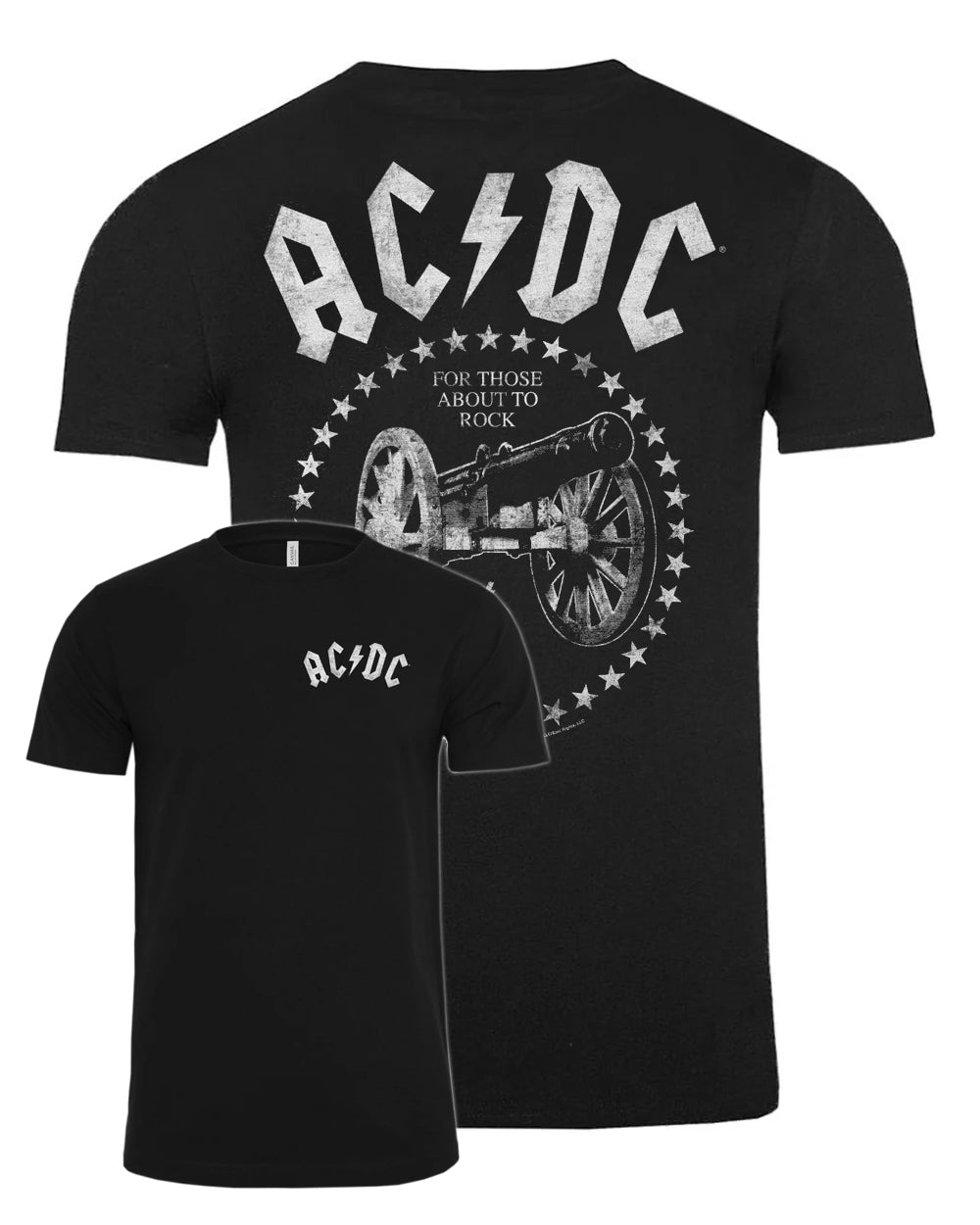Printti t-paita miehille AC/DC