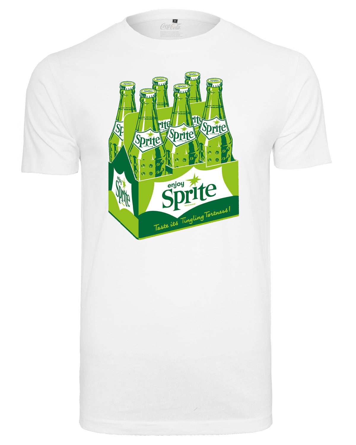 Urban Classics Sprite Bottles t-paita - Valkoinen