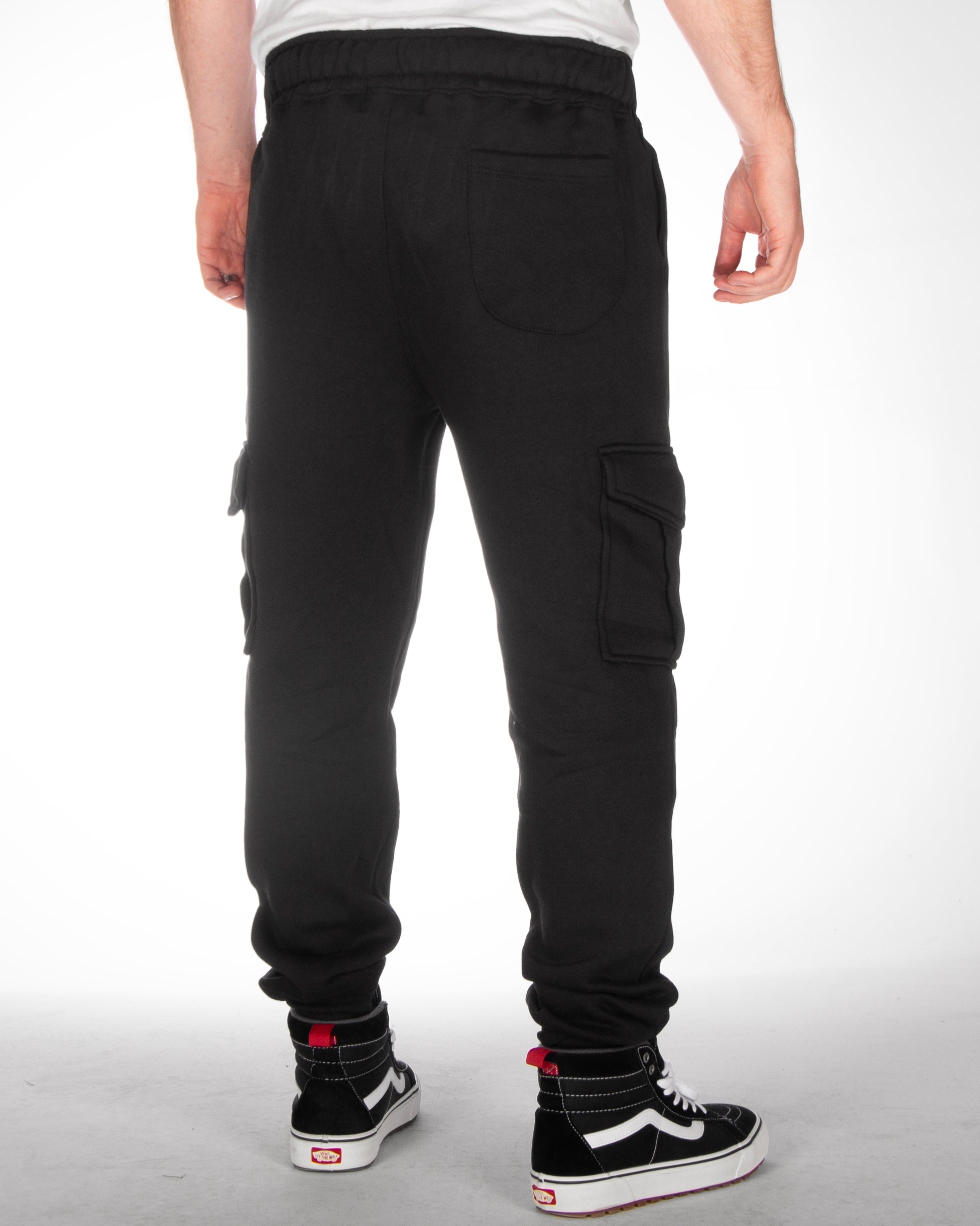 Disturb Clothing Disturb cargo collegehousut - Musta