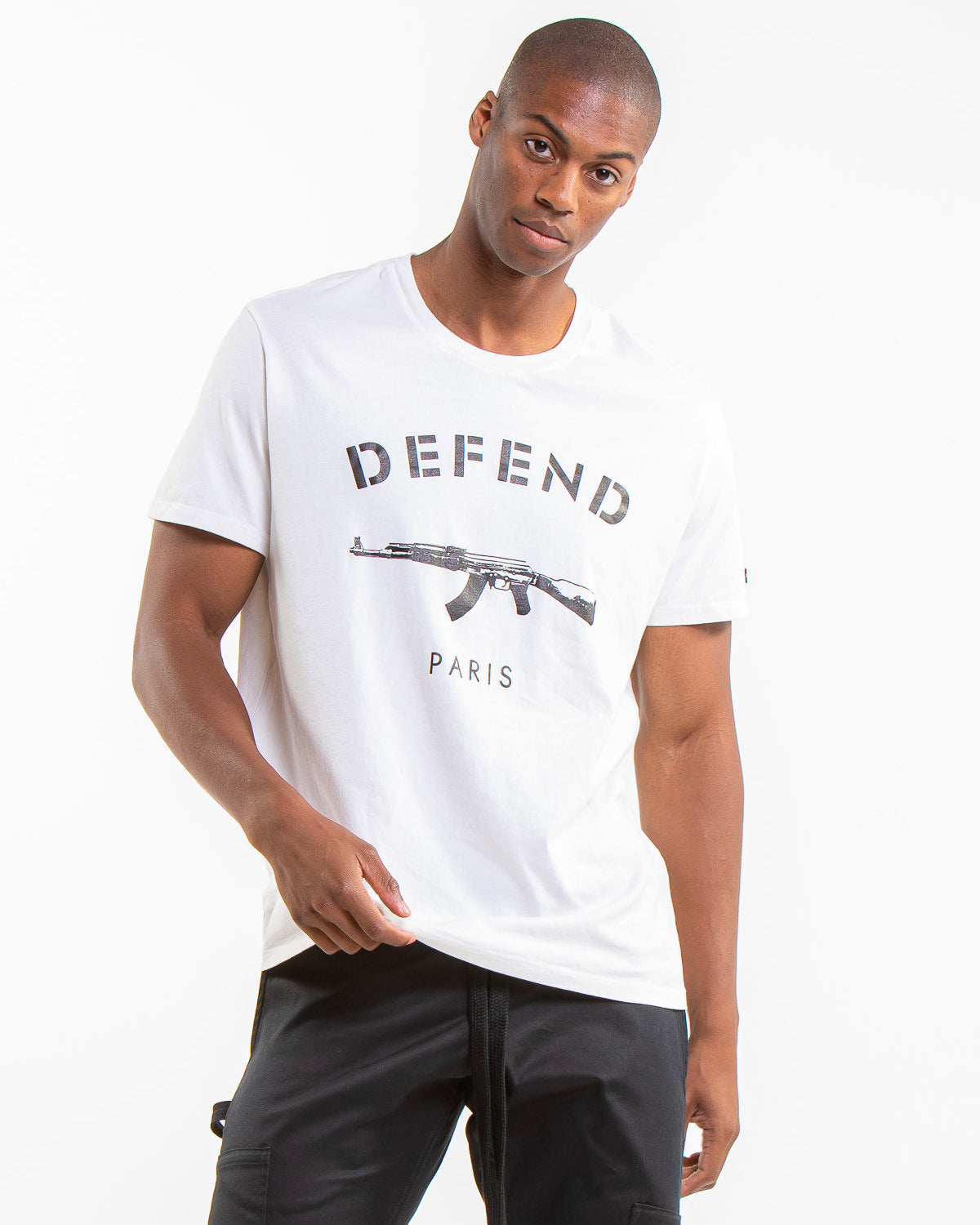 Defend Paris easy t-paita - Valkoinen