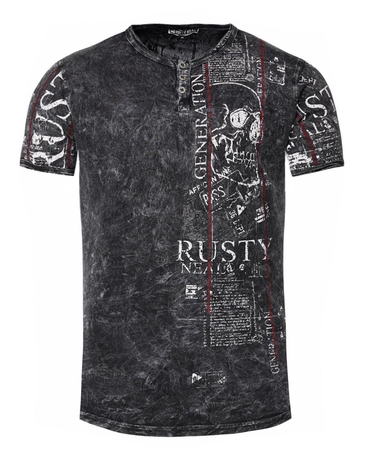 Rusty Neal Generation t-paita - Tummanharmaa