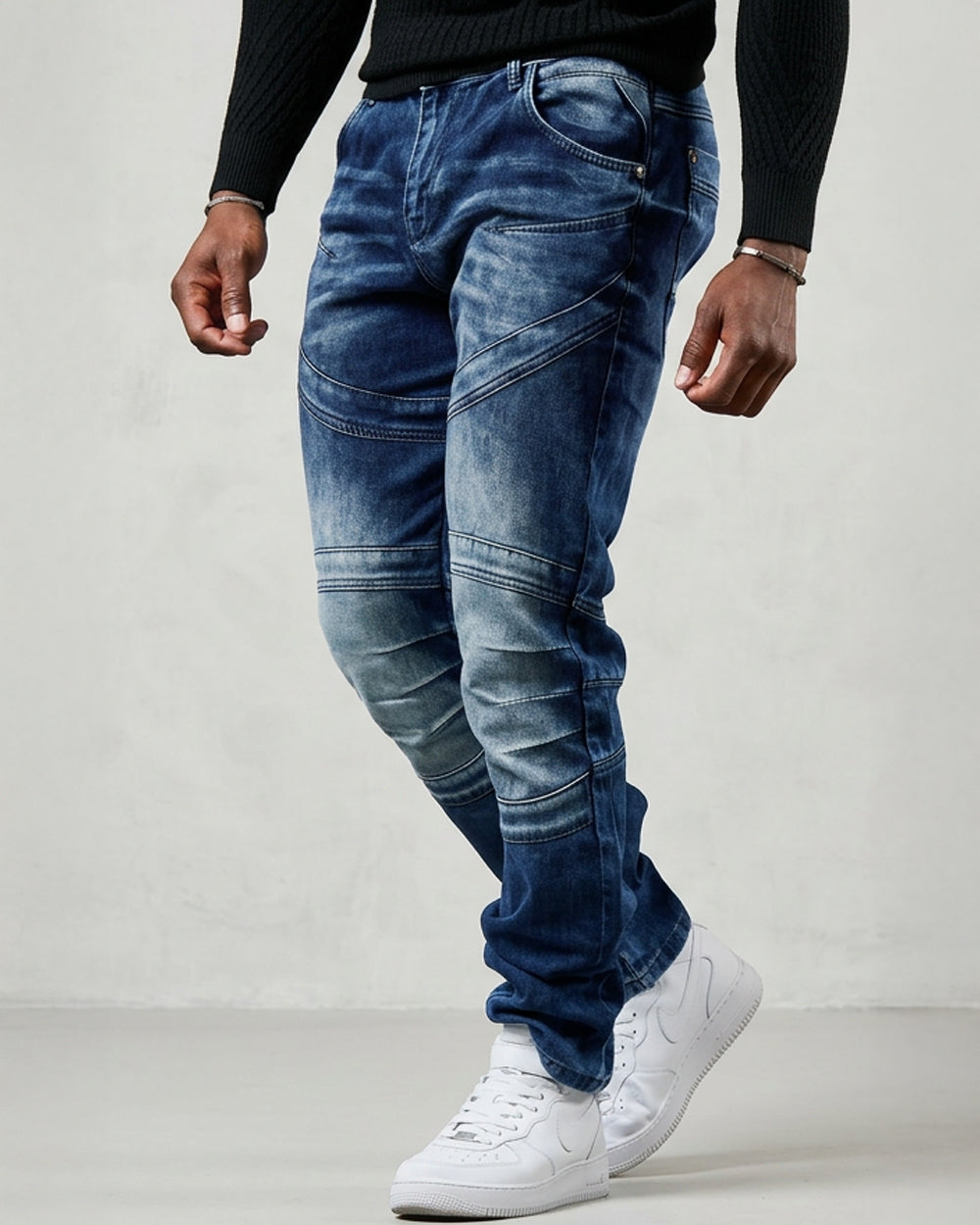 Cipo & Baxx CD876 Ridge farkut - Sininen L32