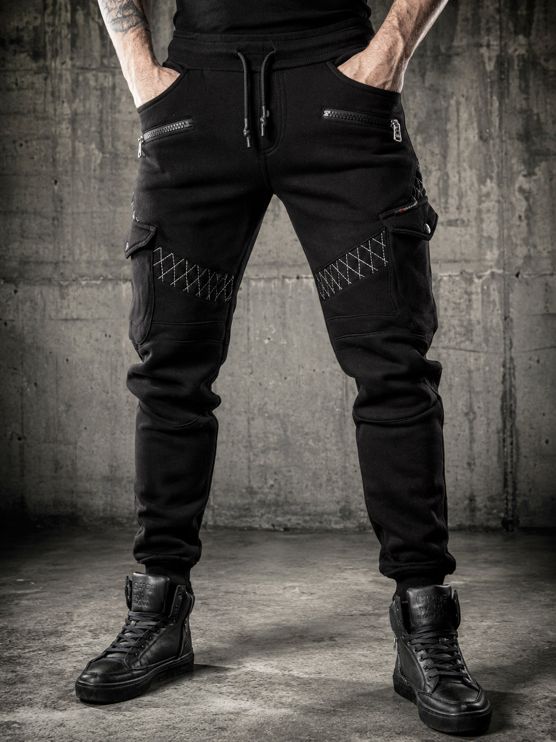 CR111 Lamile Sweatpants - Black