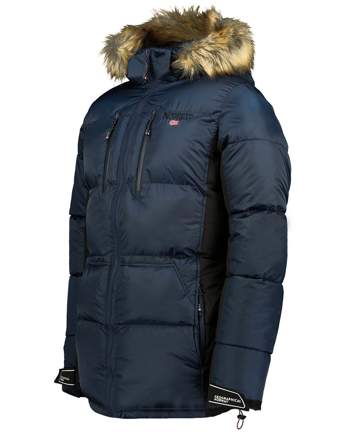 Danone Norway Geographical Parka Danone Parka Jacket Dark Blue