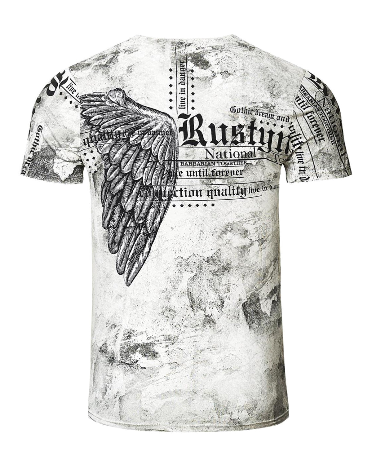 Rusty Neal Gothik t-paita - Valkoinen