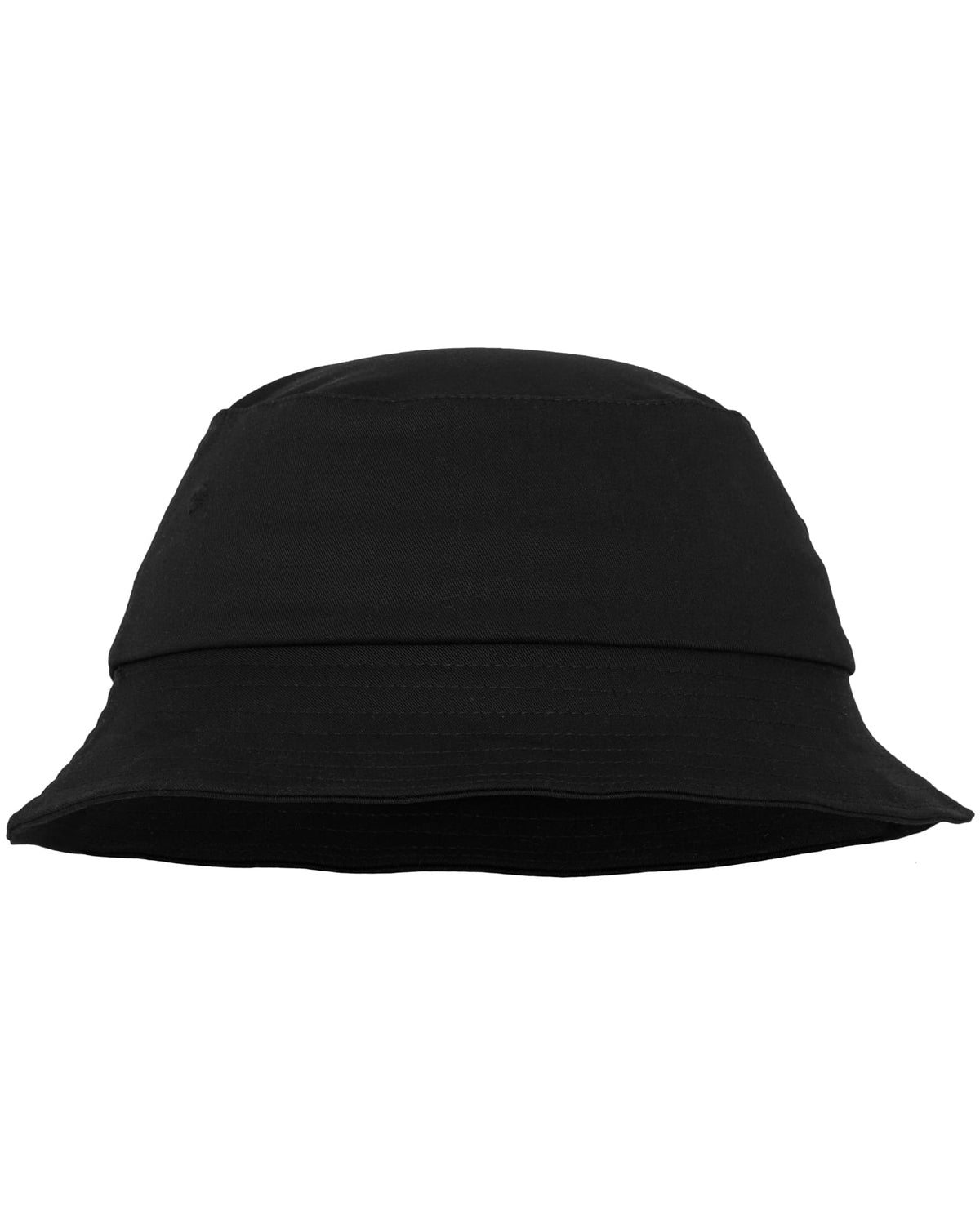 FLEXFIT Cotton twill bucket hat - Musta Default Title