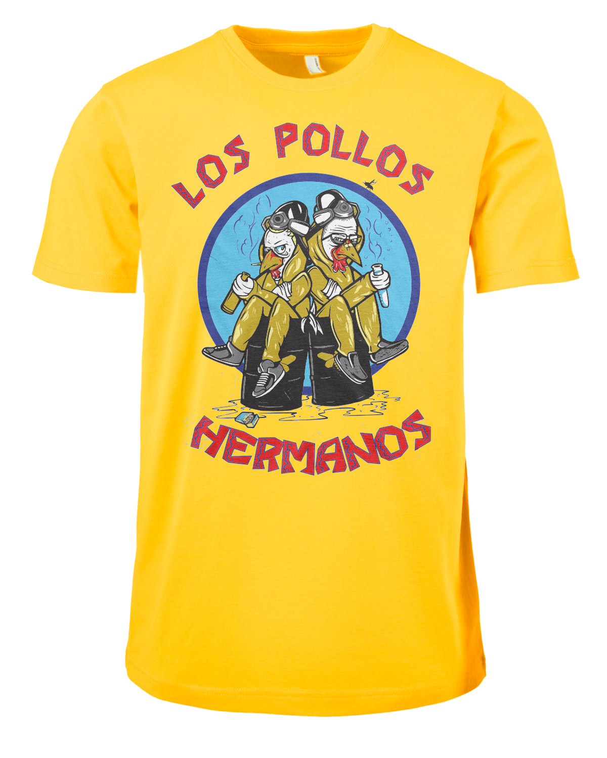 Print Shirt Walter & Jesse Hermanos t-paita - Keltainen
